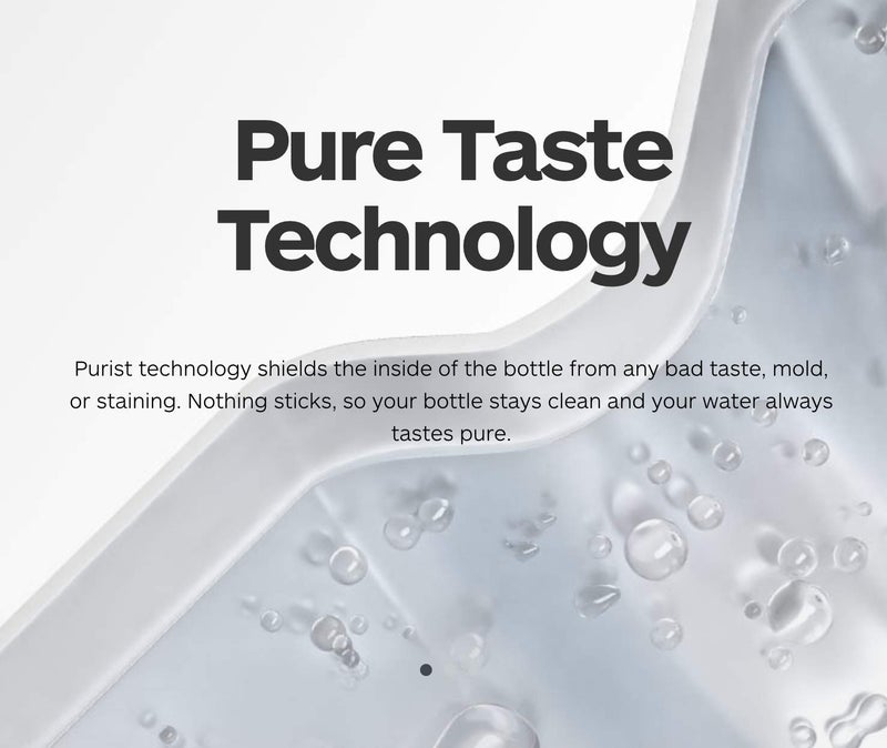 SPURCYCLE - Relish Your Ride 22 Ounce Purist Water Bottle with MoFLo Cap, Resists Stains & Tastes Better. Flexible Bicycle Bottle. Don't Forget to Hydrate - Image 2